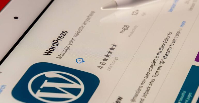 wordpress kas tai
